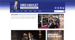 Desktop Screenshot of chrisvanvliet.tv